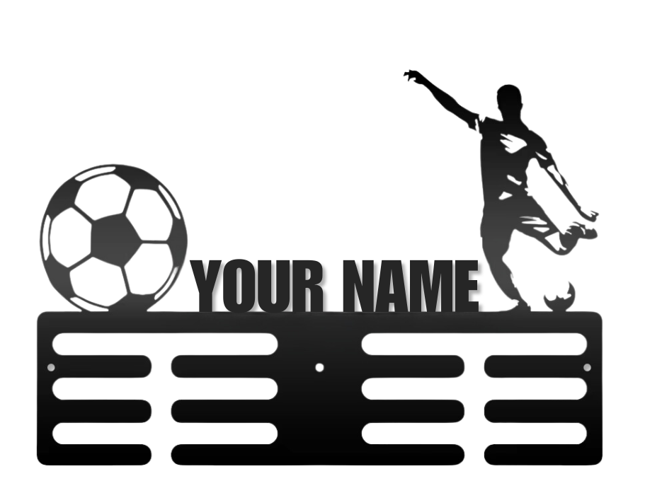 Medal Holder Custom Text, Images, Color Medal Rack 12 Rungs for Medals & Ribbons, Medal Hanger Medal Display Award Display