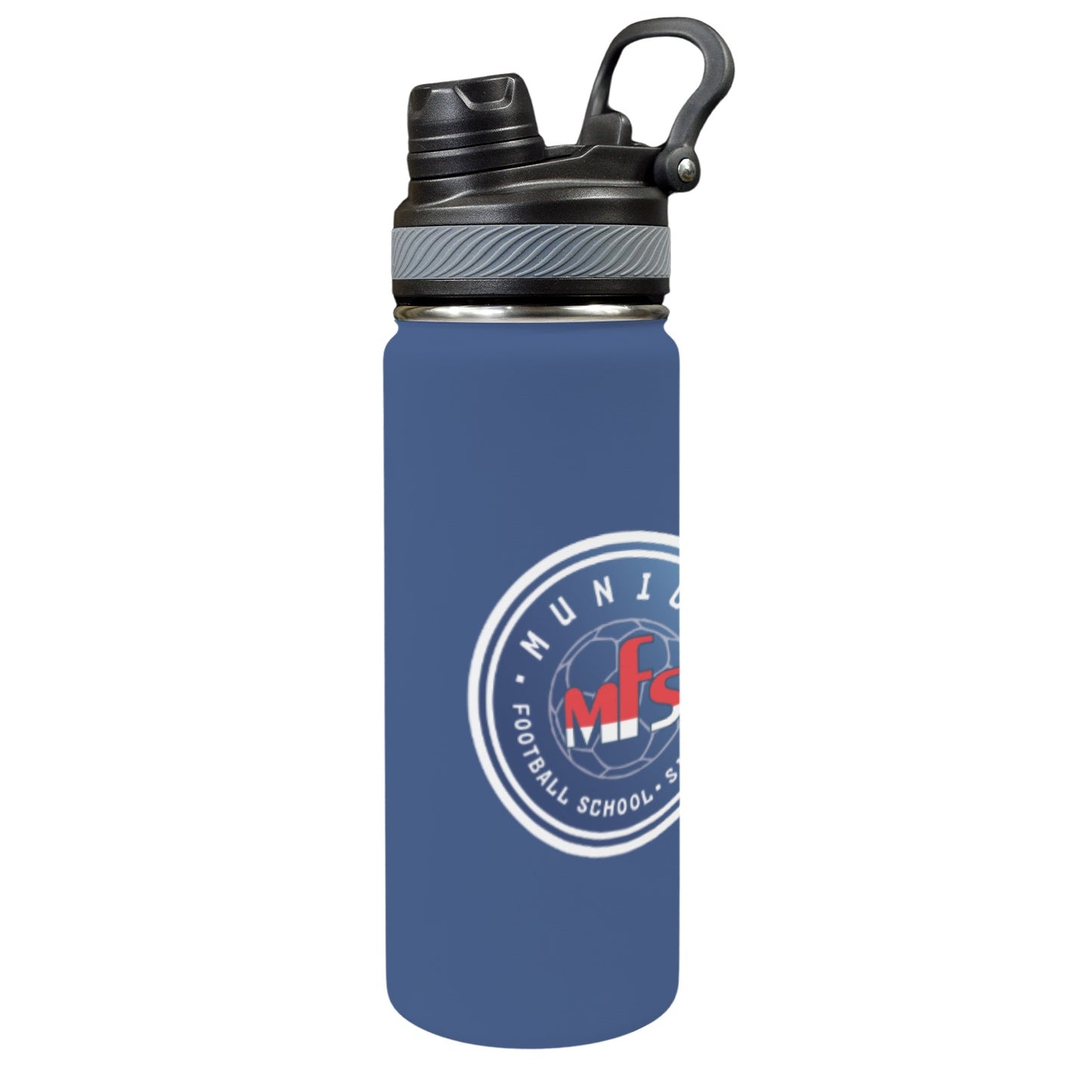 MFS Personalised Name and Number Insulated Water Bottle with Dual-use Lid (530ml)