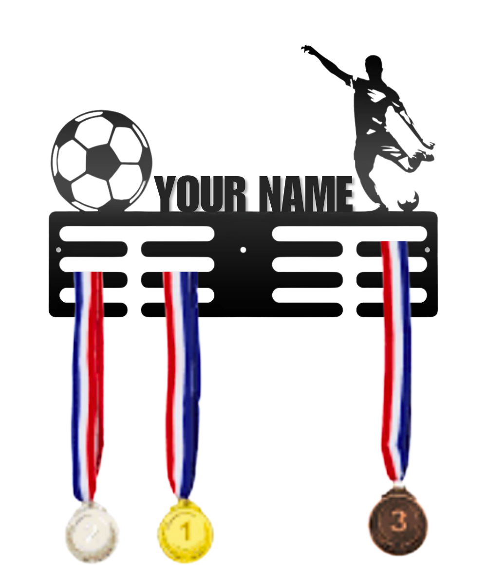Medal Holder Custom Text, Images, Color Medal Rack 12 Rungs for Medals & Ribbons, Medal Hanger Medal Display Award Display